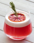 dehydrated blood orange cocktail garnish